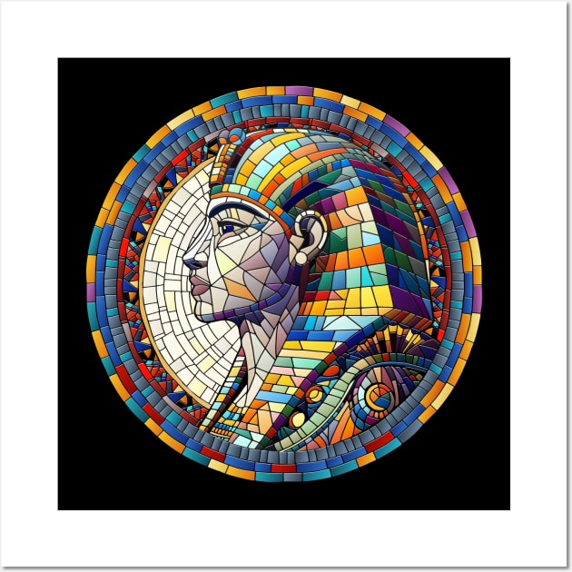 Egyptian Great Sphinx  -Mosaic Art Wall Art by Nartissima